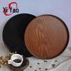Xiyao Commercial Wooden Round Serving Tray