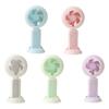 Foldable Handheld Fan with Night Light USB Rechargeable Mini Fan for Desk Dorm Portable Quiet Fan for Students Office