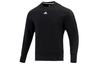 M Internal Crew Fleece Lined Pullover Comfortable Long Sleeved Sweatshirt Men's Black HB6559