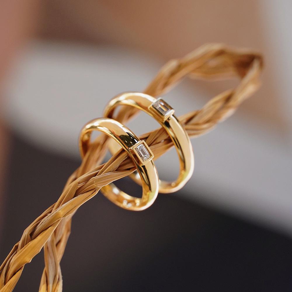 Gold-Plated S925 Sterling Silver Rhinestone Geometric Pendant Necklace - Unique Fashion Jewelry S925 Silver