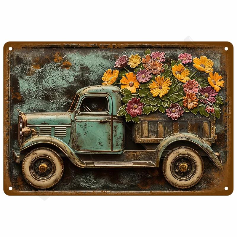 Bedroom Metal Signs Retro Metal Plate Posters Wall Art Mural Vintage Room Decoration Home Decor Items Tin Signs Aesthetic Men