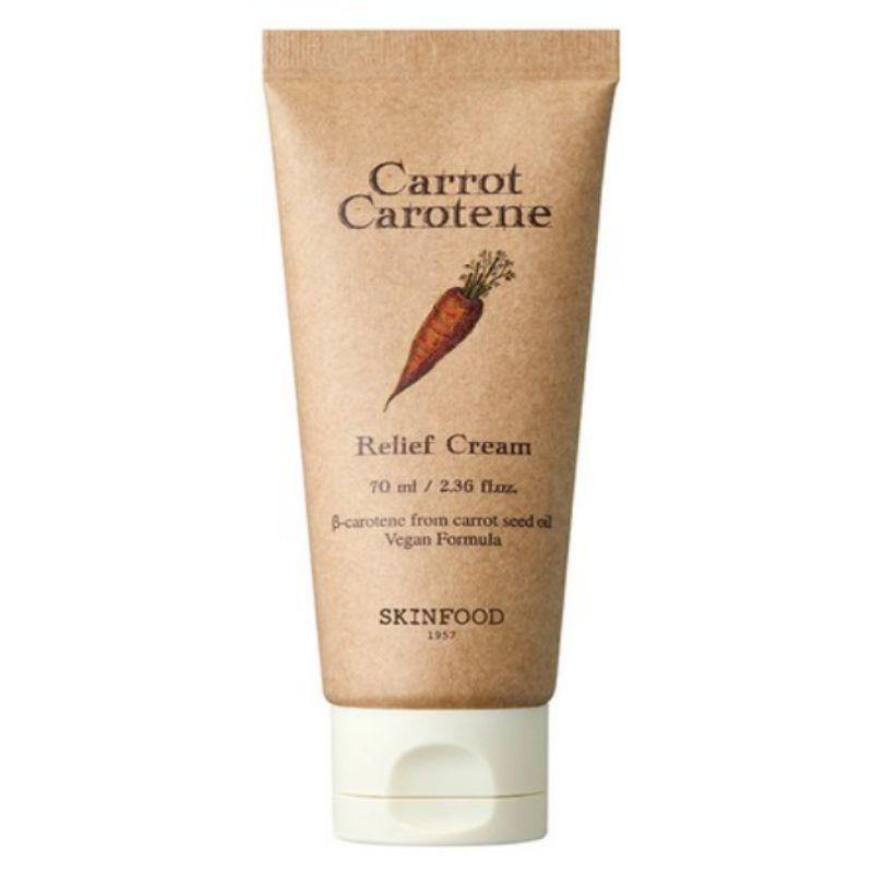 SKINFOOD Carrot Carotene Relief Cream Soothing Moisturizing Cream 70ml