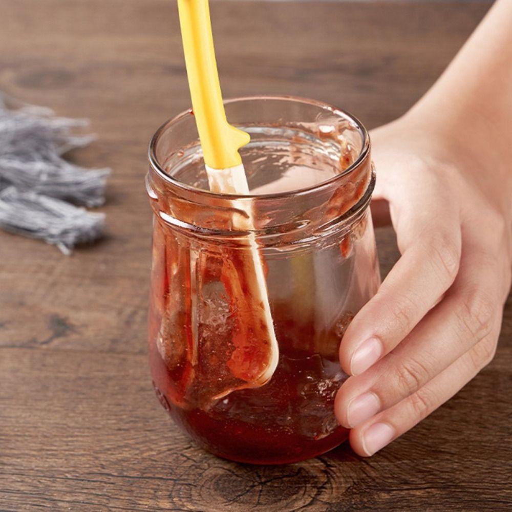 Weicher Antihaft-Silikon-Haushaltscremeschaber Marmeladenapplikator Backwerkzeuge Küchenspatel