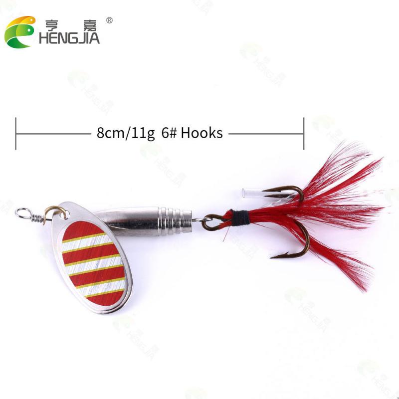 11G8CMRed rotating sequin lure5Individual freshwater universal bait for bass and catfish, specifically designed for long-distanc