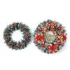 Cross-Border Christmas Wreath & Garland: Pine Needle Ornaments for Hotels, Malls, and Door Decorations