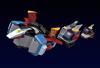 MODEROID Space Warrior Baldios Baldios PS ABS Assembled Plastic Model Non-scale &