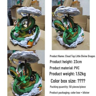 Dragon Ball MX: Shenron & Kid Goku mit Karin-Turm Figurenmodell-Ornament-Statue.