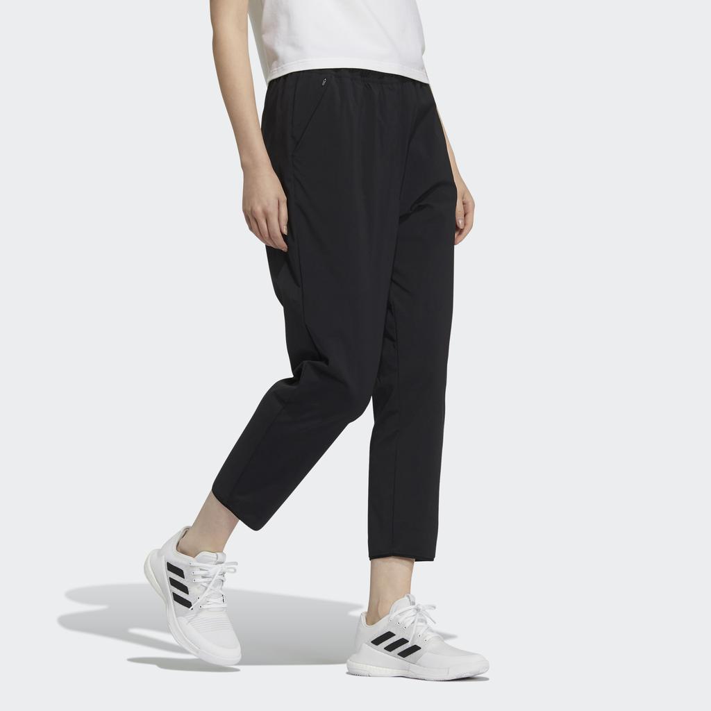 Adidas Performance 3/4 Length Sports Pants Women Bottoms Black H09714