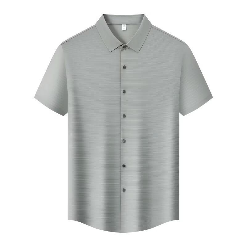 Men s Textured Cooling Short Sleeve Shirt XL
