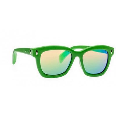 Okulary ITALIA INDEPENDENT 0011-033-000. Okulary Przeciwsłoneczne, Kolor Zielony. Unisex.