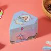 Dustproof Little Girl Jewelry Box Large Capacity Cartoon Storage Box  Desk Organizer