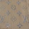 Great LOUIS VUITTON Scarf Escalp Logomania Shine With fringe beige wool M75834 Used