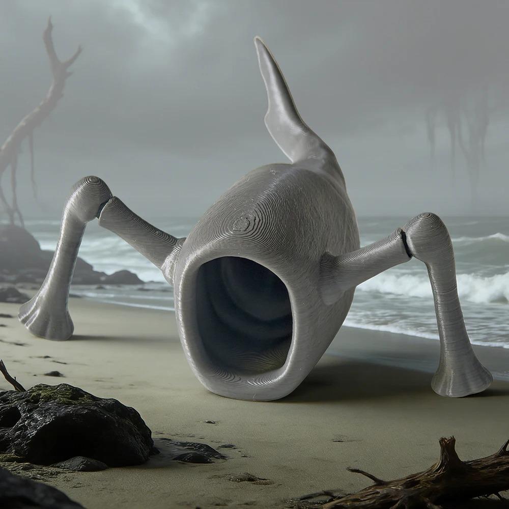 Neues Monster-Spiel Subnautica Tiefsee Actionfigur Modell, Räuber Fresser Bloop Gran Maja Monster Schreibtisch Ornament Spielzeug - 3D Gedruckt