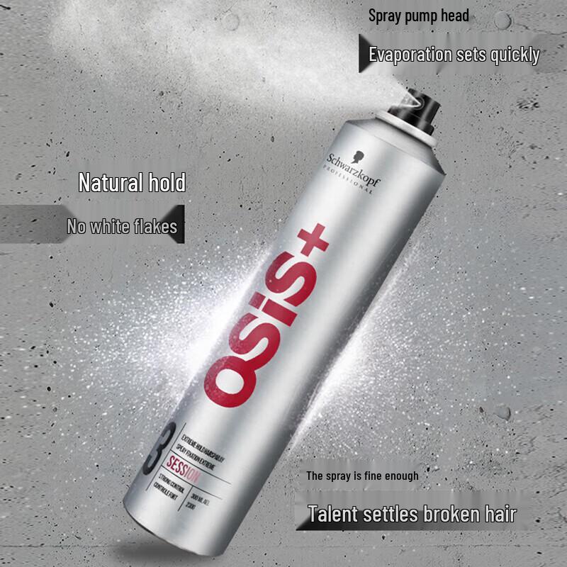 Schwarzkopf Professional Strong Hold Hairspray (Silver Gel)