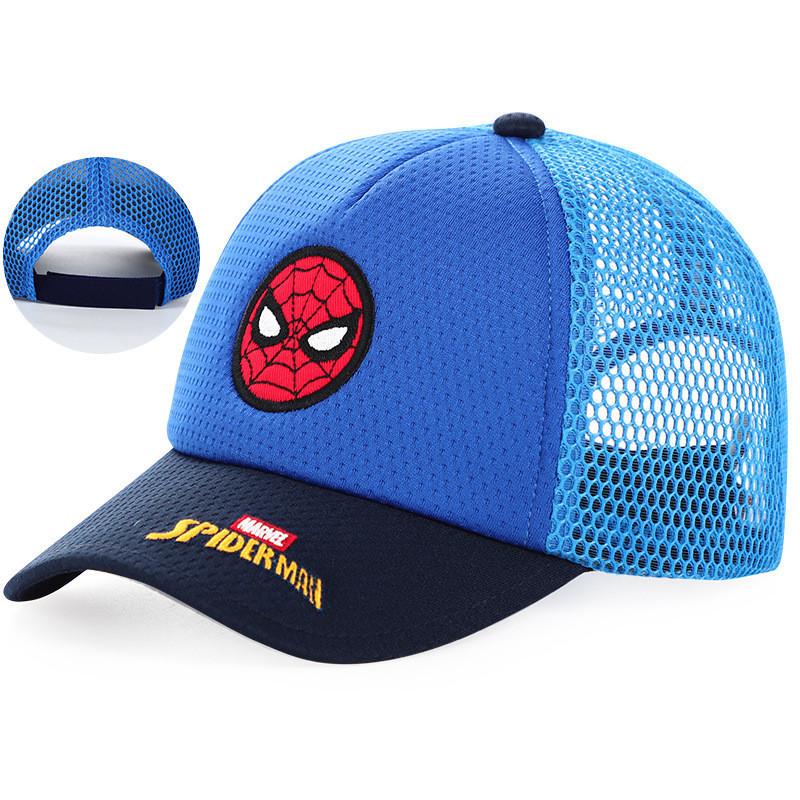 Casquette Baseball Enfant Spiderman Marvel – Réglable, Dos Mesh Respirant, Officielle, Parfait Été & Cadeau