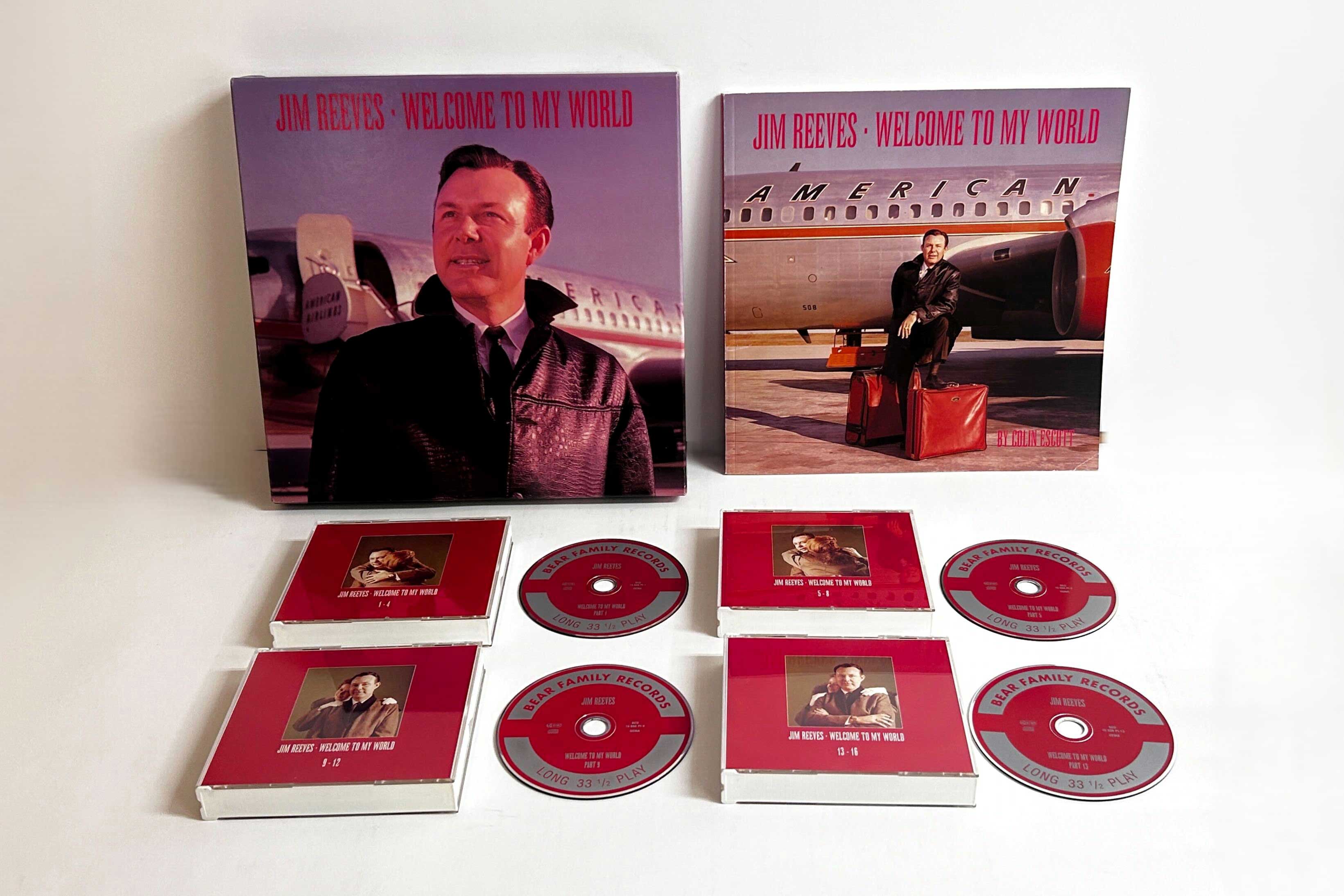 

CD JIM REEVES - Welcome To My World BCD15656PI BEAR FAMILY 1994 Germany Country/Folk Used