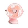 Night Light Fan Portable Mini Desktop Clip On Hanging TYPE-C Charging 18650 Battery Life Fan Cooling Fan Table Handheld Electric