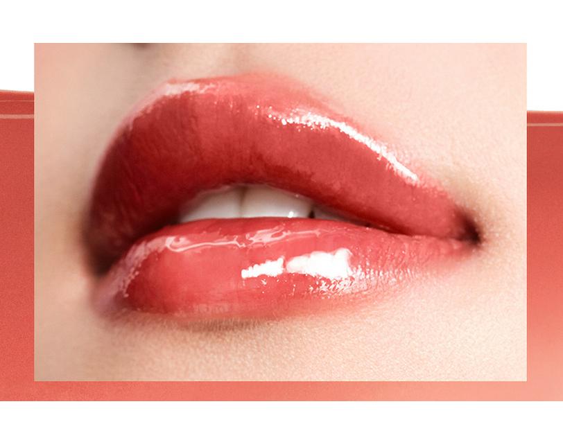 Joocyee Hefe-Farbe Antihaft-Feuchtigkeitsspendender Lipgloss - Leicht, Spiegel-Finish.