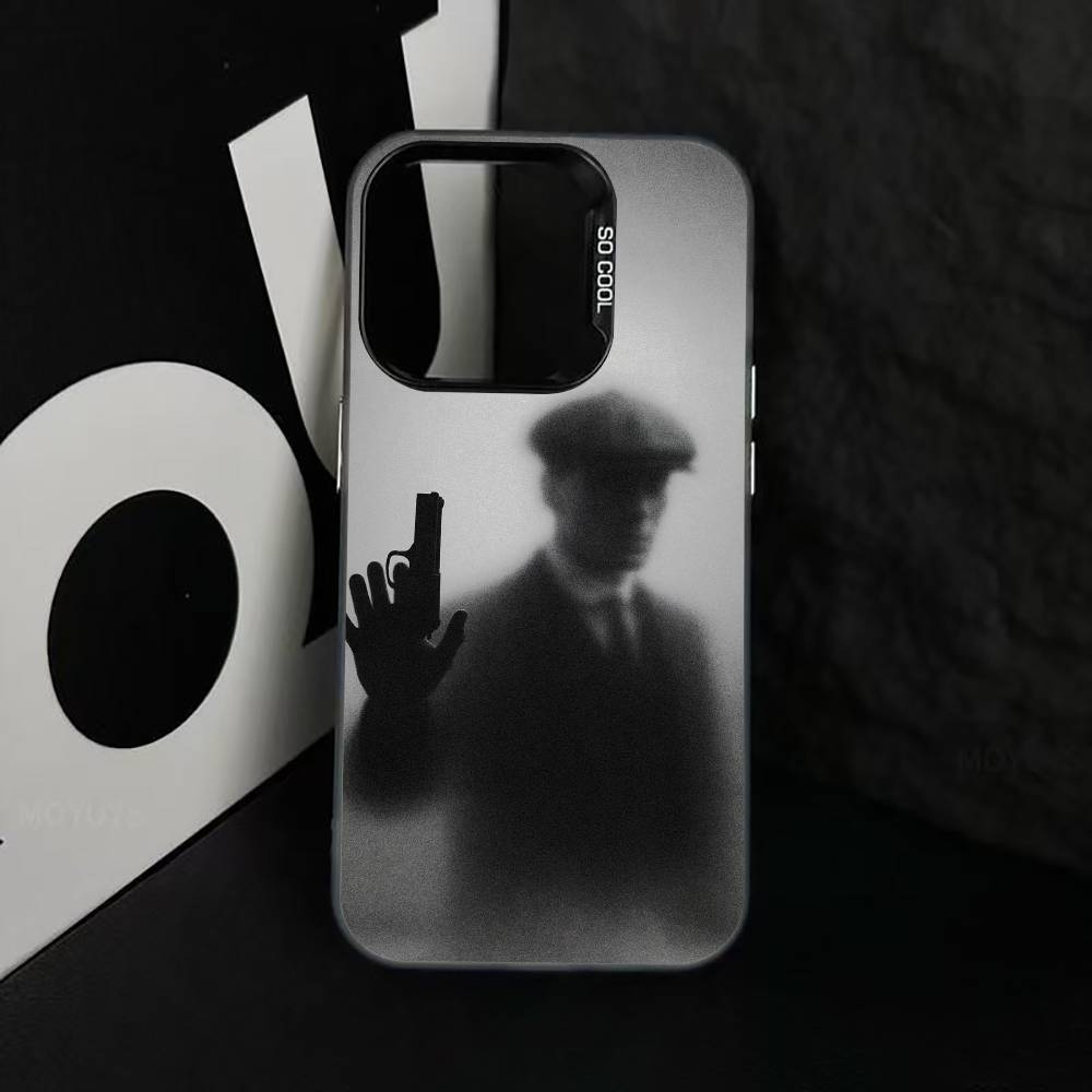 The R-Ruler of S-Shelby Phone Case For iPhone 17,16,15,14,13,12,11 Plus,Pro Max,XS,Colored Silver Plated Inside Cover