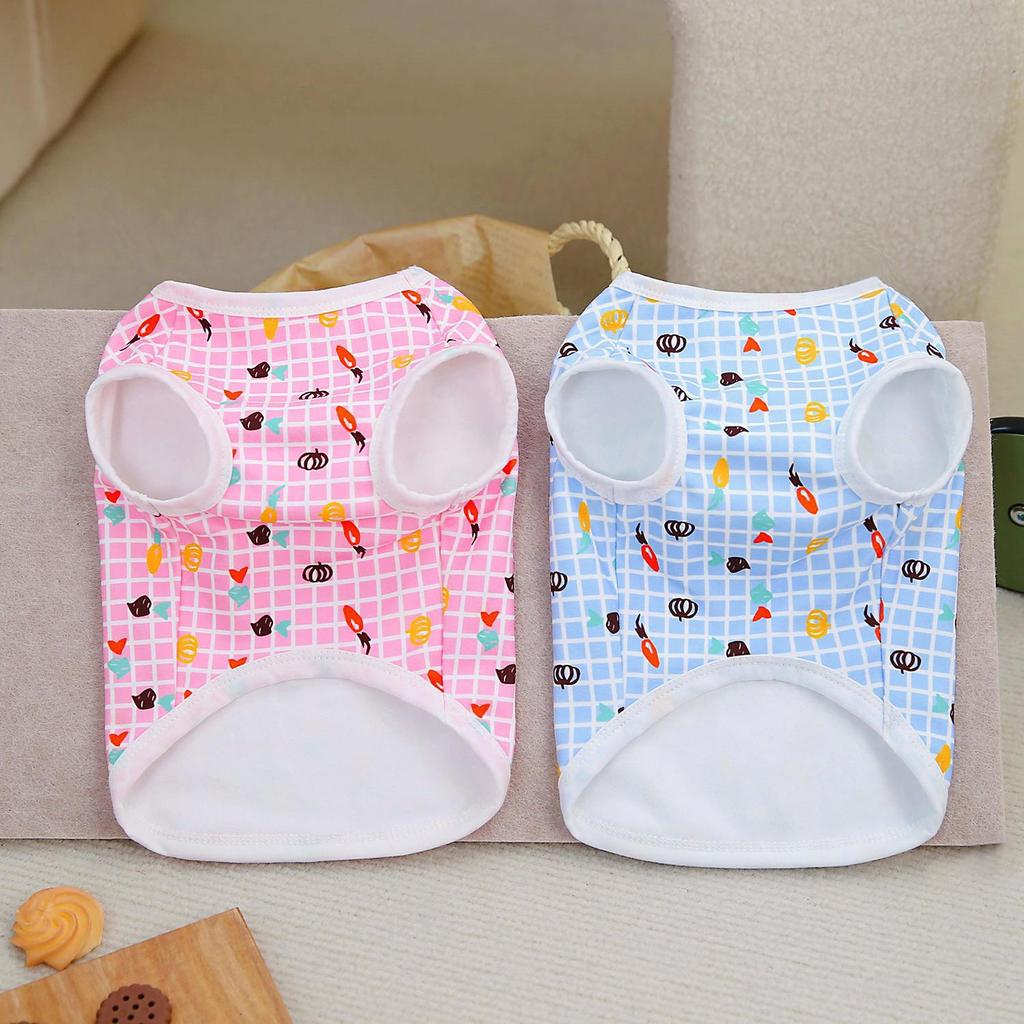 Spring/Summer Carrot Pet Vest for Dogs - Bichon & Teddy