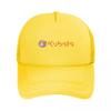 Kubota Orange Emblem Mesh Baseballkappen Snapback Mode Baseballmützen Atmungsaktiv Lässig Kappe Outdoor Für Unisex und Damen