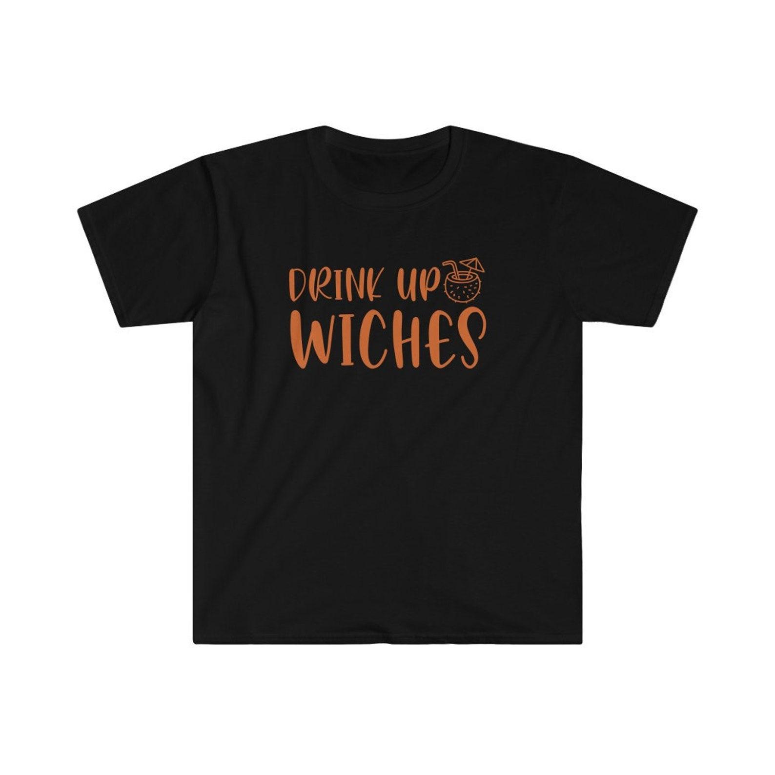 Halloween Witch Shirt | Cheers Witches Tshirt | Funny Halloween t-shirt | Trick or Treat S