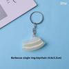 5Pcs Funny Color-Changing Baked Crab Car Pendant Car Decoration Accessories Creative Swing Goose Lobster Keychain Bag Pendant