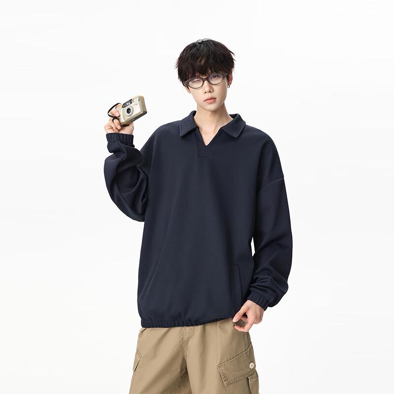 

ТОМ АДАМ Ретро полосатый свитшот с V-образным вырезом L