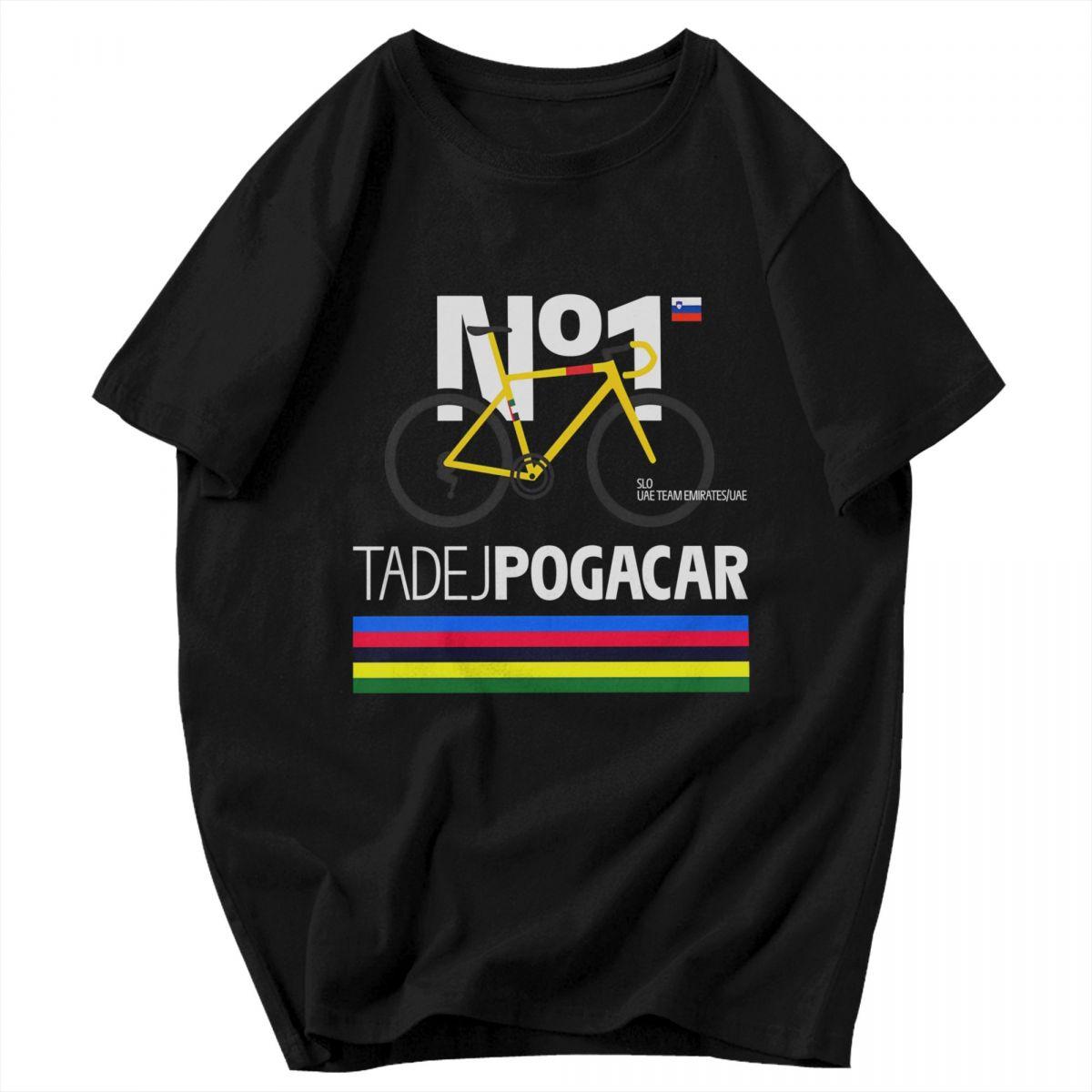 GUOYAN TOP Heren T-shirt Tadej Pogacar Wielrennen Pogi Team Tour De France Pops Y2K Grafische T-shirts Unisex Kleding T-shirts S