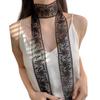 Tassels Comfortable Scarves Bridesmaids Wedding Scarves Retros Lace Scarf LX9E
