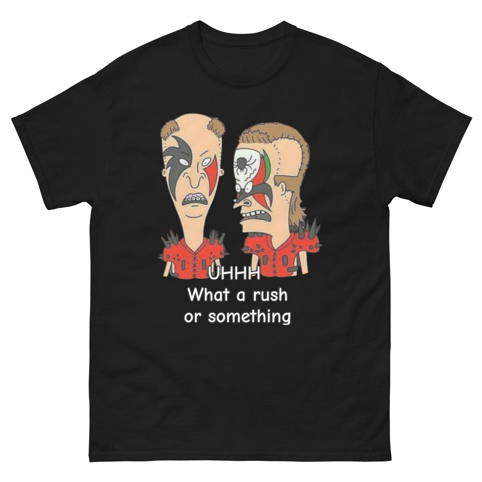 Beavis and Butthead Tee | What a Rush, Beavis and Butthead as the LOD Funny T-Shirt Mens Womens Tees Tops S