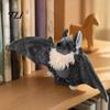Unique Collectible Doll Halloween Bat Plush Toy, Cute Stuffed Animal for Desk Holiday Party Ornament Shelf, Soft Spooky Party, Festive Gift Kids Dark