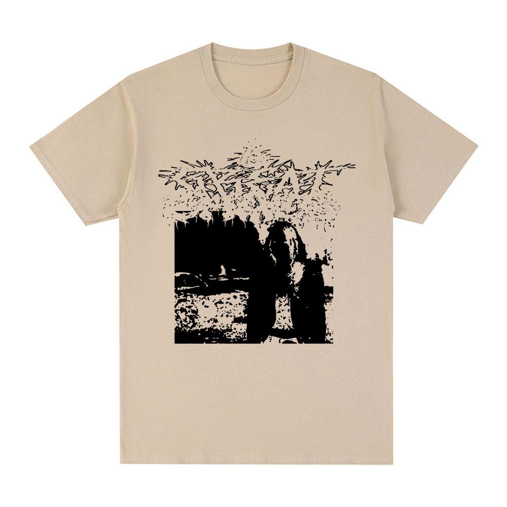 Ken Carson A Great Chaos Koszulka z Albumu Unisex Damska Letnia 100% Bawełna Casualowa Oversize Koszulki Gotycka Opium Krótki Rękaw Koszulka