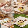 304 Rustless Steel Cartoon Bowl Cartoon Feeding Bowl Easy to Clean Dinner Bowl  Snack Serving