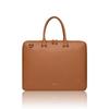 Tantin Noble Briefcase Cowhide Document Bag T13807 Tan