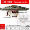 Fuma Wheel Universal Aluminum Pad Leveling Triangle Caster 40F 60F 80F 100F 120 Support Foot
