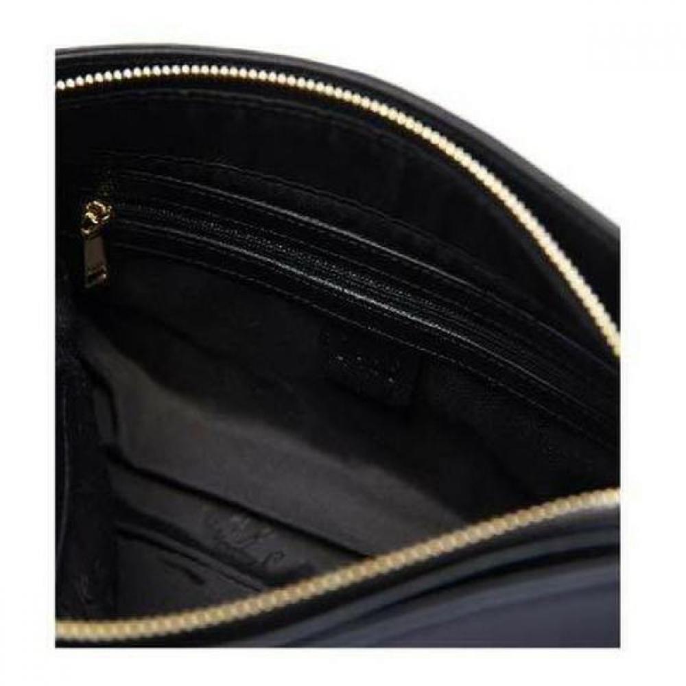 Daks Black Checkered Shoulder Bag Dcba1f123bk