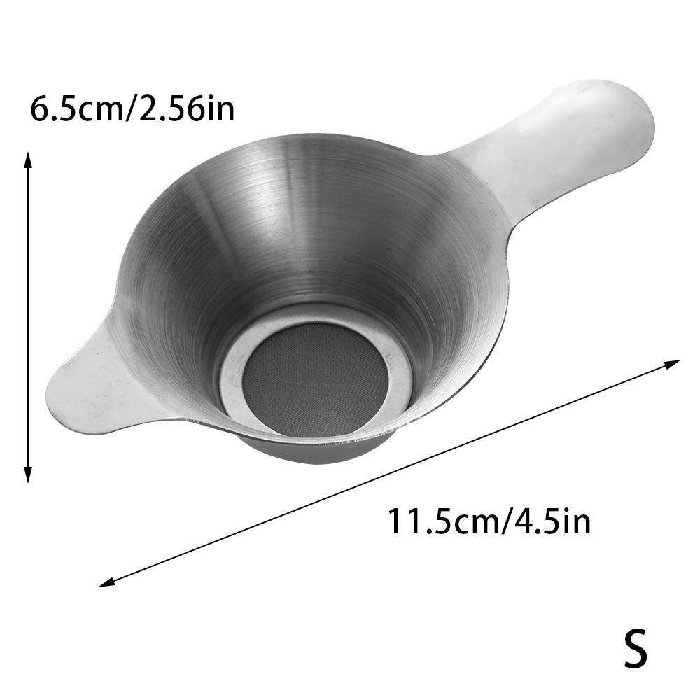 New 1set Reusable Fine Tea Strainer Filters Kongfu Stainless Steel Mesh Colander Reusable Teapot Infuser With Handle