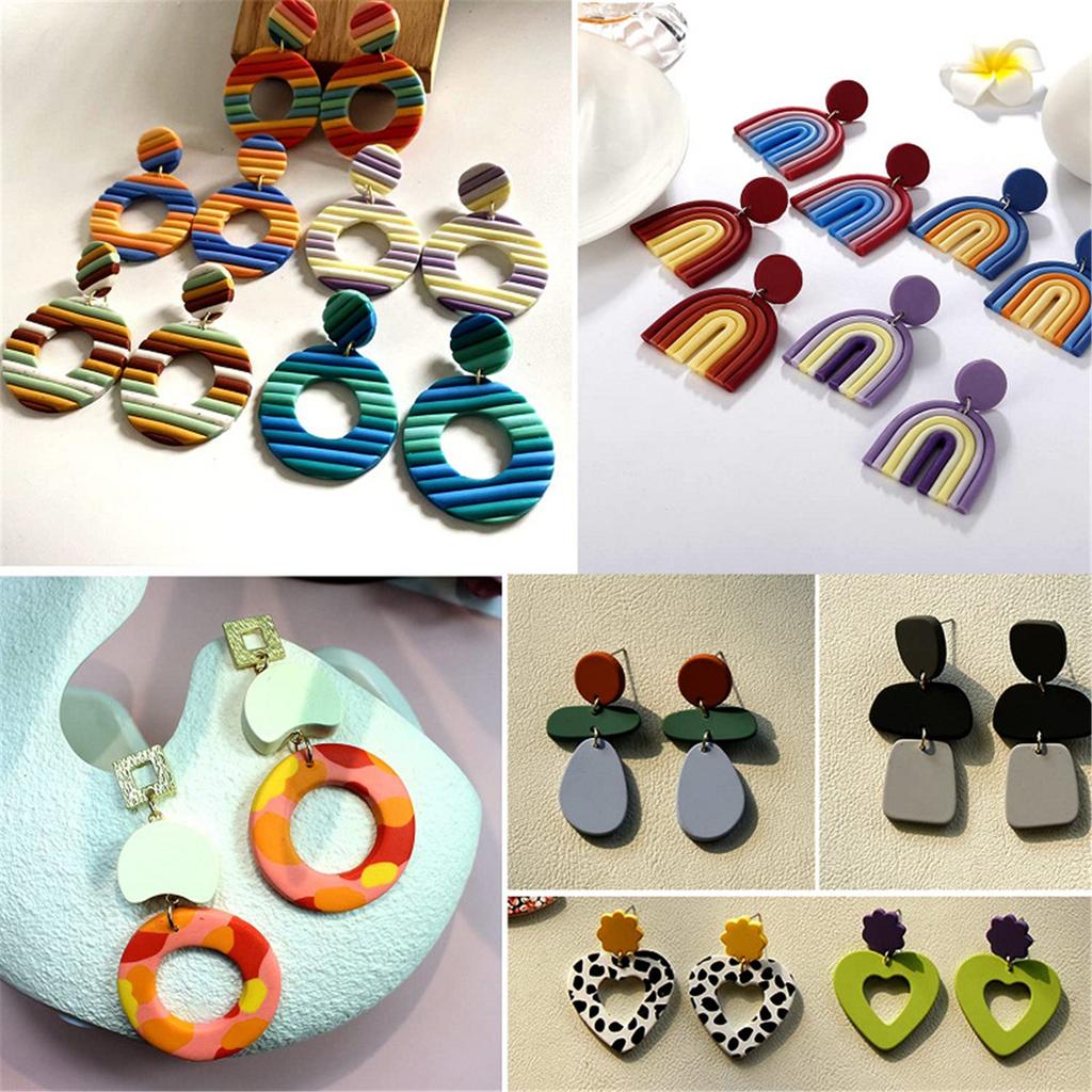 Siebdruckschablonen für Ton Valentinstag Herz Siebdruck für DIY Druck auf Ton und Ohrringschmuck Ton