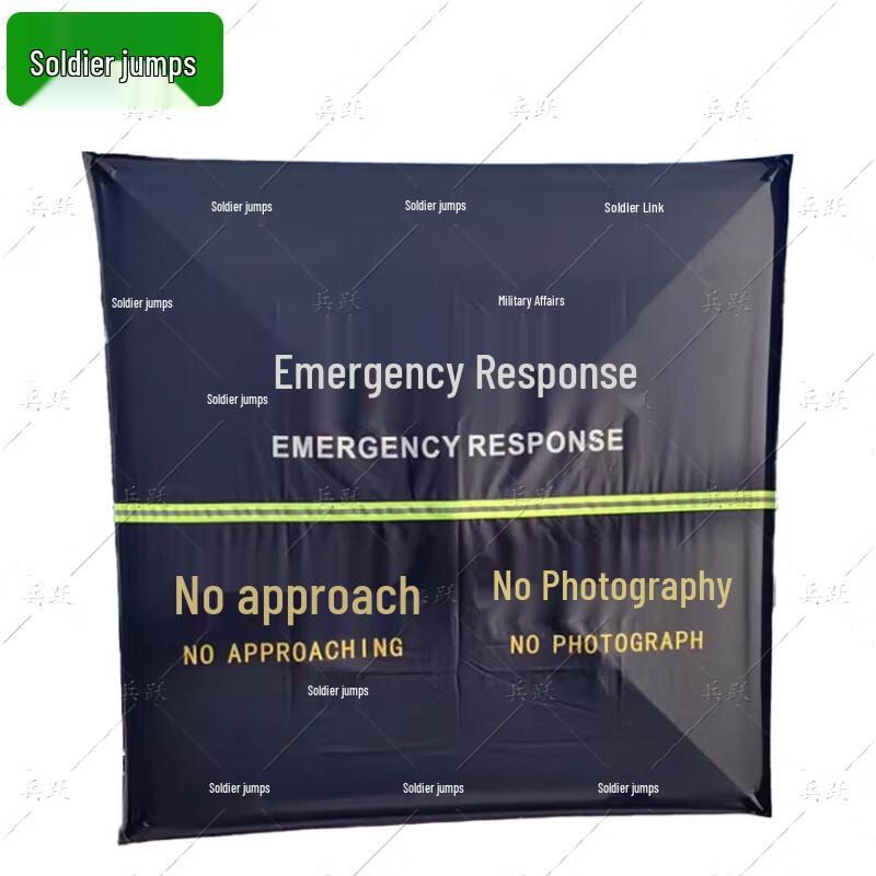 Portable Folding Isolation Barrier