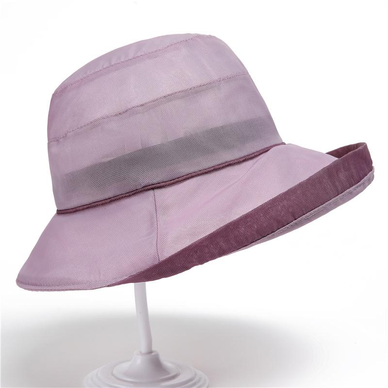 Elegant Floral Sun Hats for Women,Lightweight Breathable Bucket Hat, UV Protection Wide Brim Fishing Cap