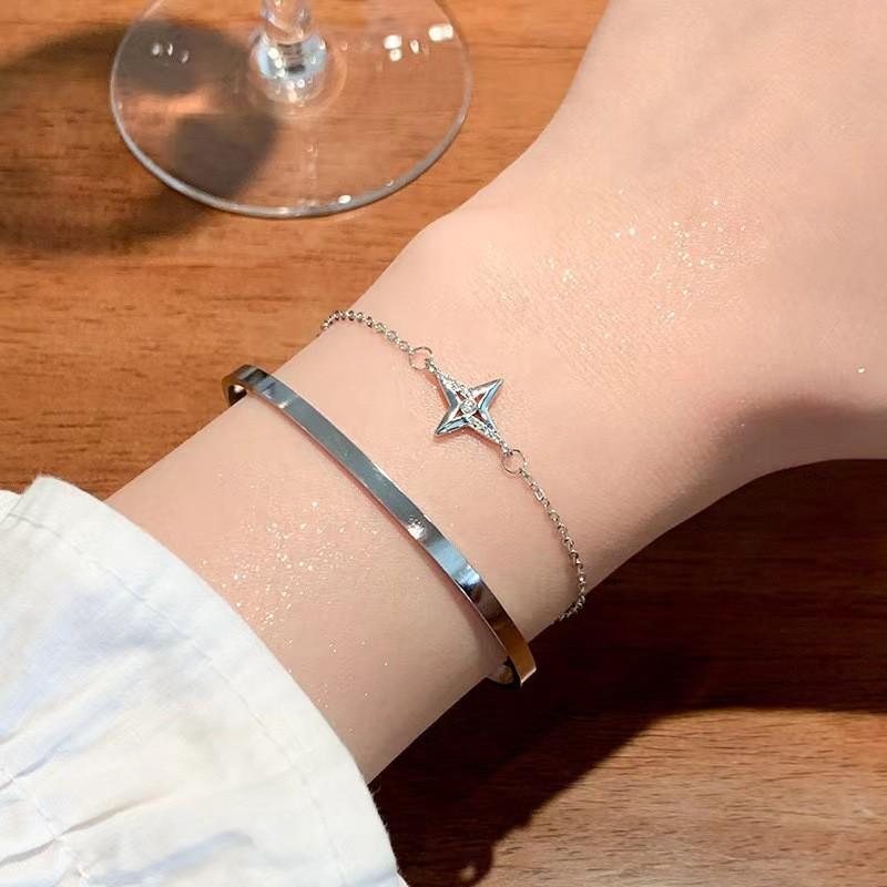 Fragment Silver Refined Pearl Bracelet For Women Timeless Fashion Accessory