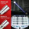USB Wiederaufladbare LED Taschenlampe LED Mini Schlüsselanhänger Licht Multifunktionale Tragbare Taschenlampe Handlampe für Camping Spaziergang Angeln