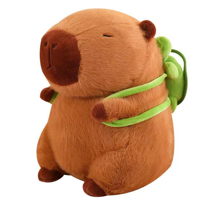Jumbo Capybara Plush Toy Backpack and Pillow - Perfect Gift for Kids