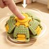 Fruit Shape 3D Printed Ball Stress Relief Fidgets Ball Creative Press Rotate Ball  Christmas