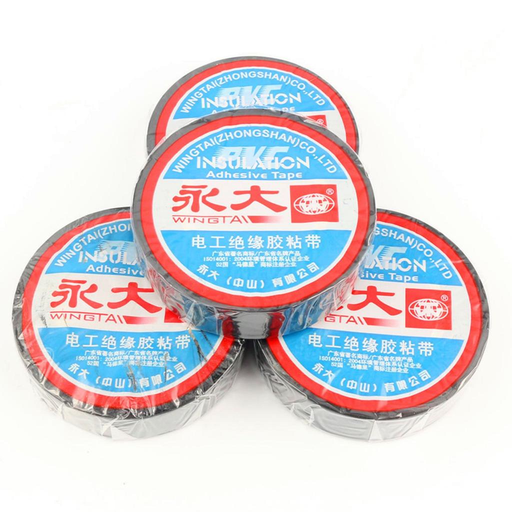 Electrician's Mixed Color Adhesive, Electrical Tape, Low-voltage High-adhesion PVC Insulating Thickened Electrical Tape