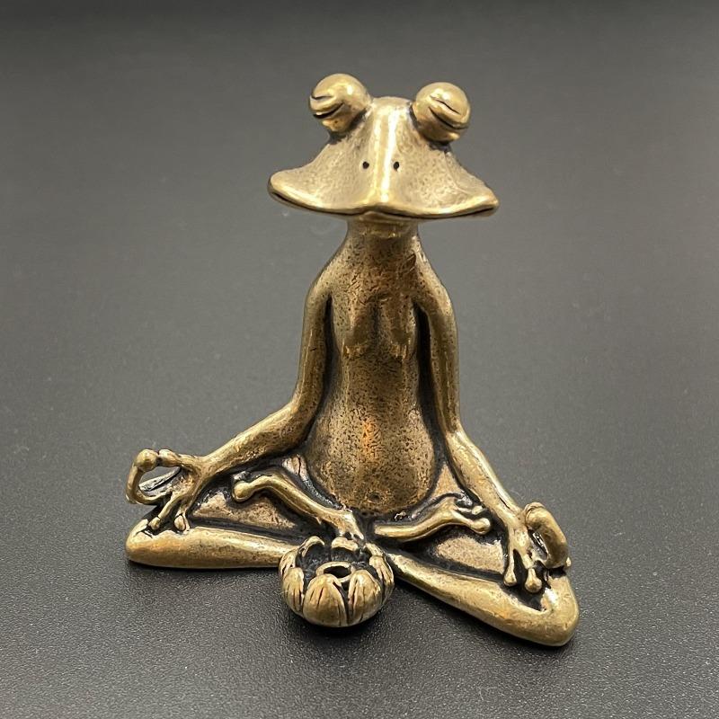 Antique Bronze Cobra Boa Snake Statue Miniature Figurines Copper Zodiac Animal Desk Decorations Tea Pets Ornaments Brass Crafts