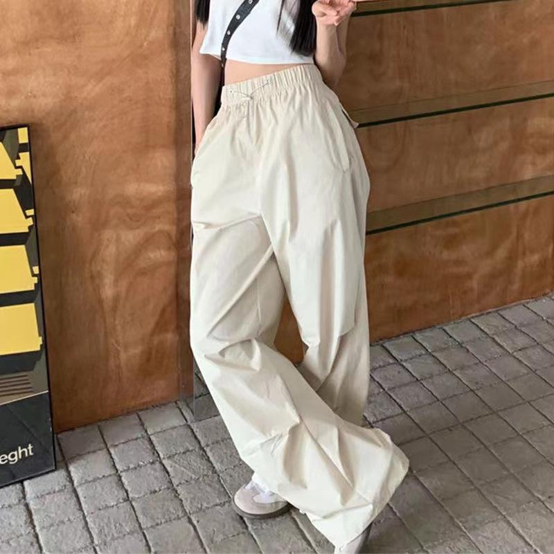 Damskie wiosenne elastyczne spodnie do dojazdów, codzienne, slim-fit z wysokim stanem