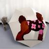 1pc Poodle, FloralAutomatic Open/close Folding Umbrella, Compact Portable Travel Umbrella, Perfect Birthday/Holiday, Cute Umbrella Y017