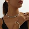 Luster Design Lab Grown Diamond Tennis Chain Necklace Bracelet CVD IGI Certified Vvs Iced Out 925 Silver Diamond Chain